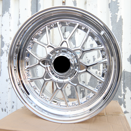 BBS RS2 Style Wheels White Chrome | BTS-3