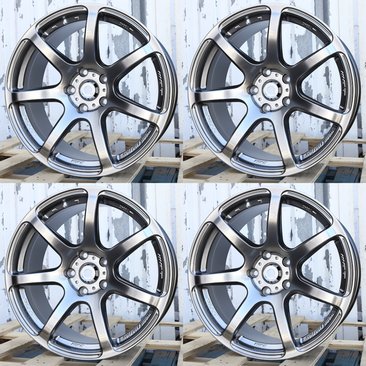 WORK T7R Style Wheels Hyper Black | WKS-5