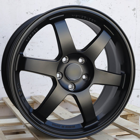 VOLK RAYS TE37 Style Wheels Matte Black | RA-1