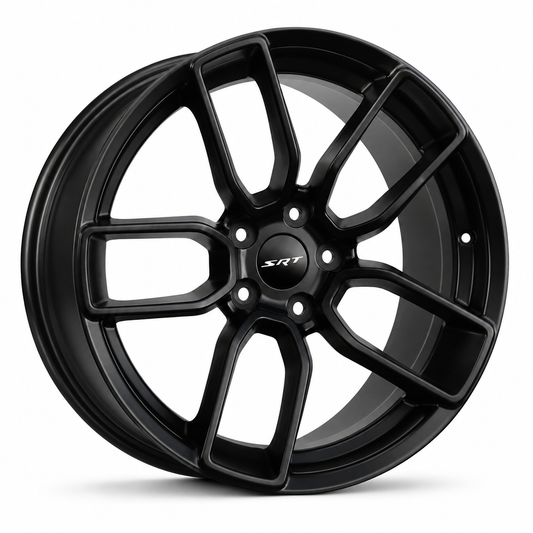 SRT Hellcat Style Wheels Matte Black | DG02