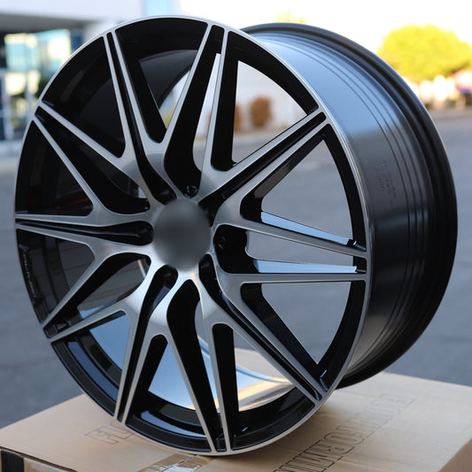 C43 AMG STYLE Wheels Black Machine Face | MB27