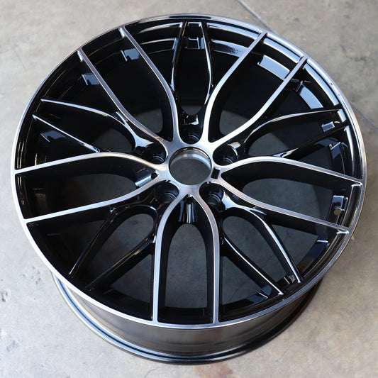 Sport 405 Style Wheels Black Machine Face | MS09