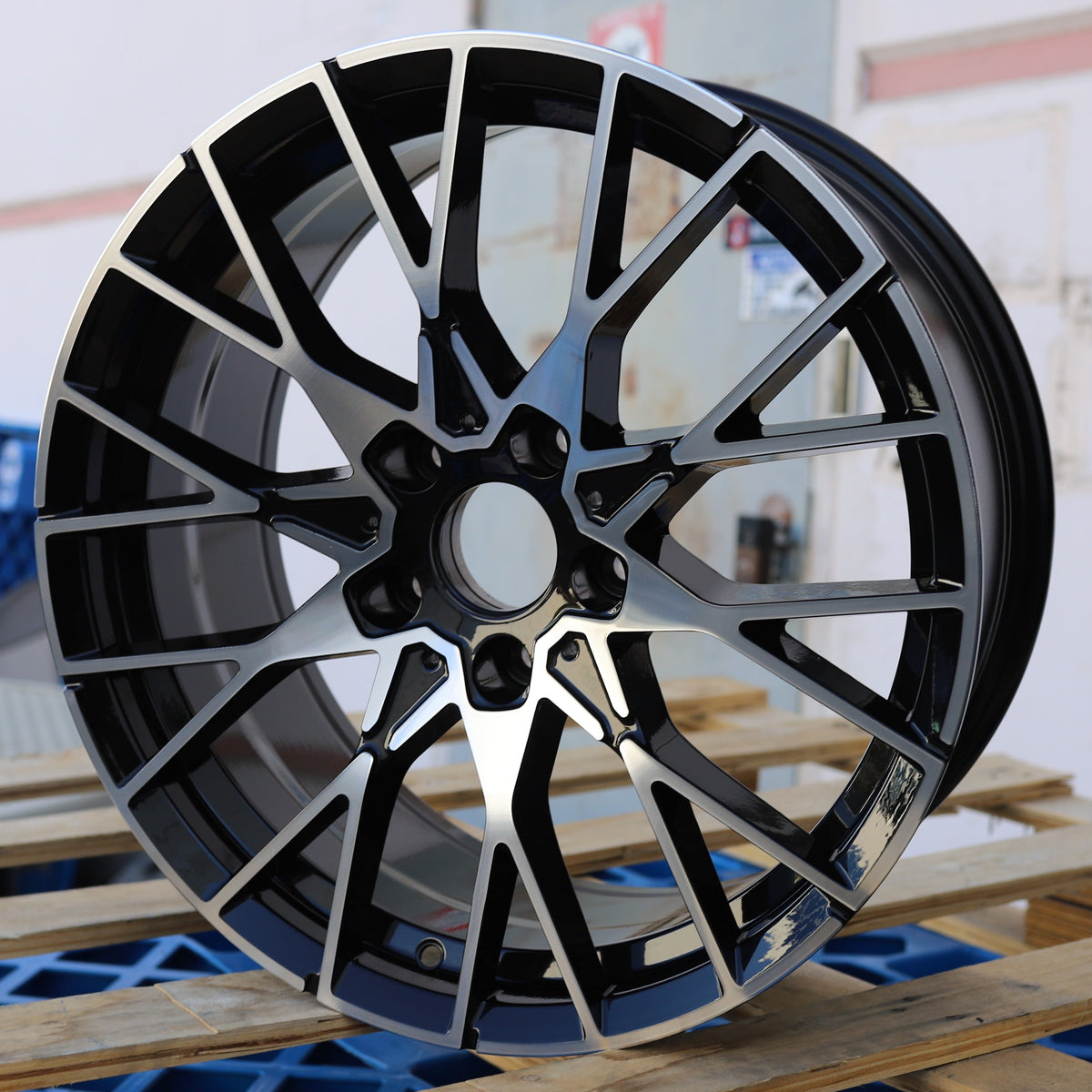 Aftermarket Wheels Black Machine Face | MS21