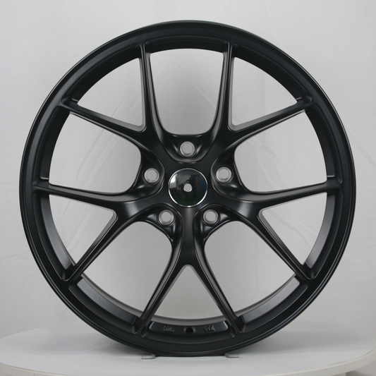 Aftermarket Wheels Matte Black | BTS-04