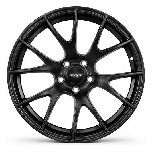 SRT Hellcat Style Wheels Matte Black | DG01