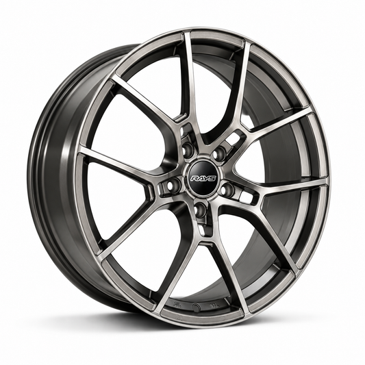 VOLK RAYS G025 Style Wheels Hyper Black | RA-2