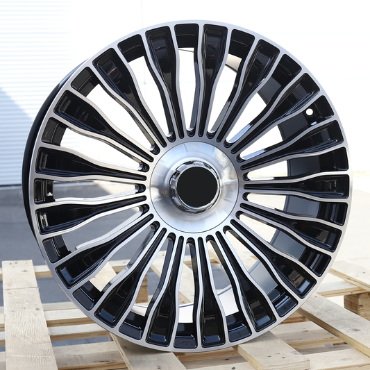 Maybach AMG Style Wheels Black Machined Face | MB08