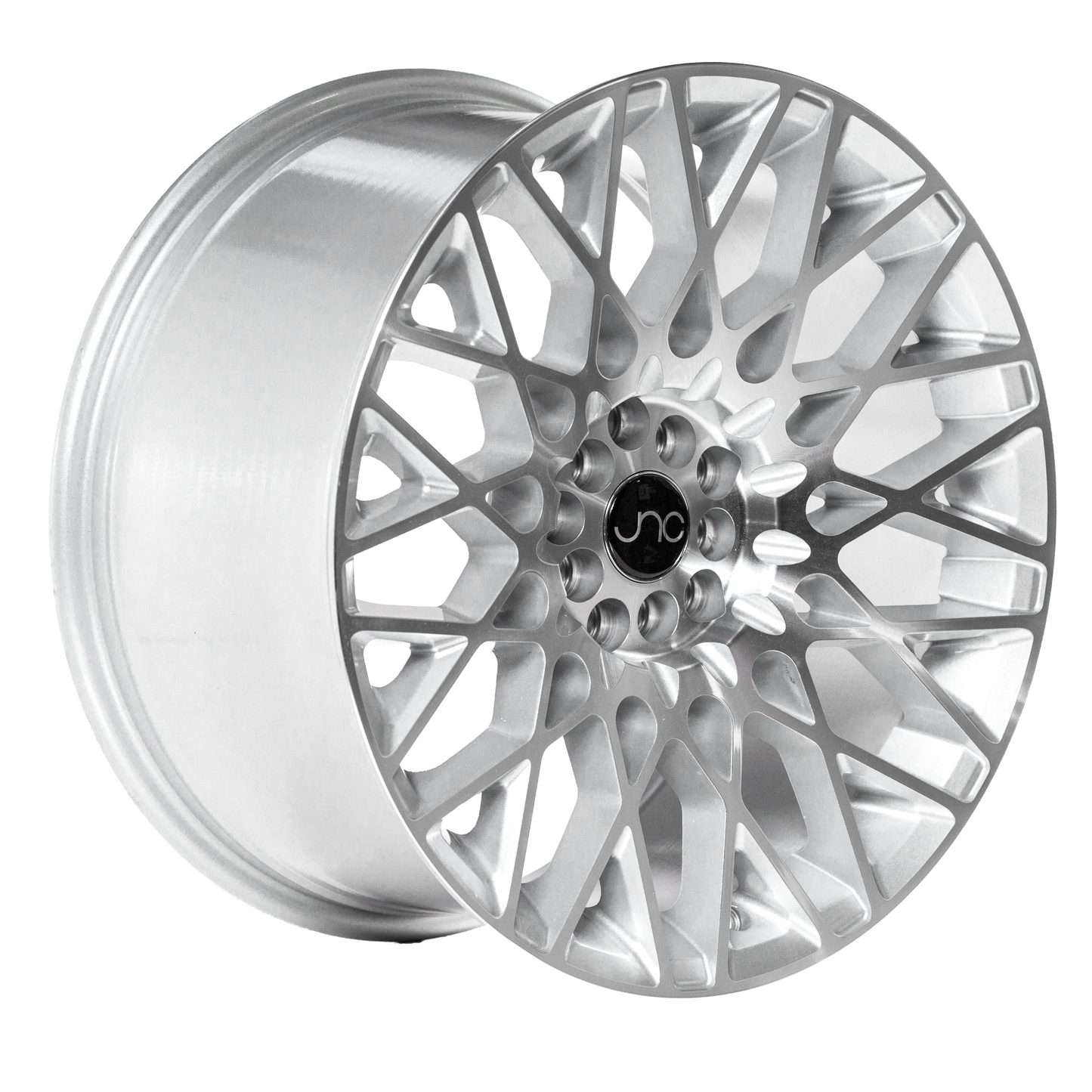 JNC039 Silver Machined Face
