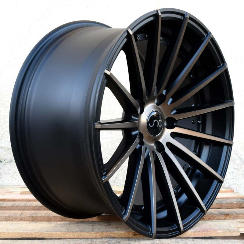 JNC042 Matte Black Machined Bronze Face