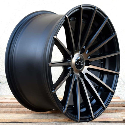 JNC042 Matte Black Machined Bronze Face