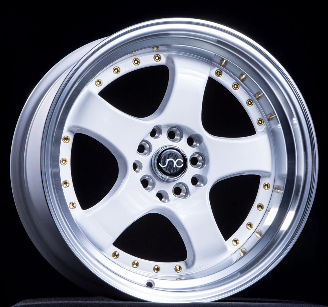 JNC017 White Machined Lip