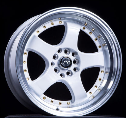 JNC017 White Machined Lip