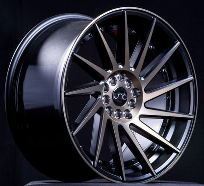 JNC051 Matte Black Machined Bronze Face