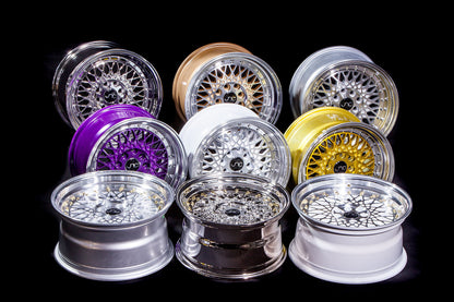 JNC031 Silver Machined Face(Chrome Rivets)
