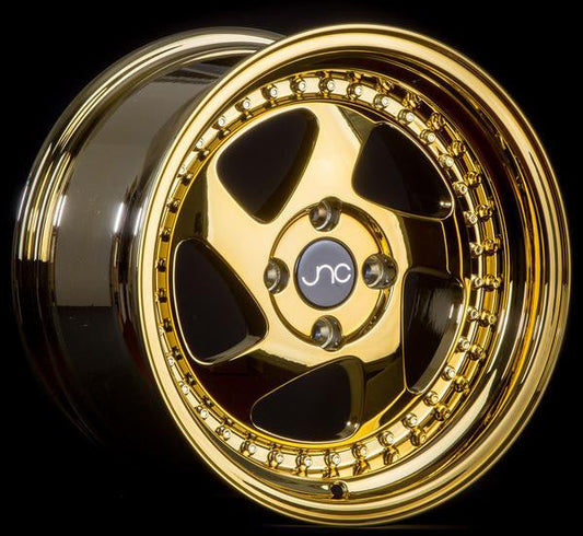 JNC034 Platinum Gold Gold Rivets