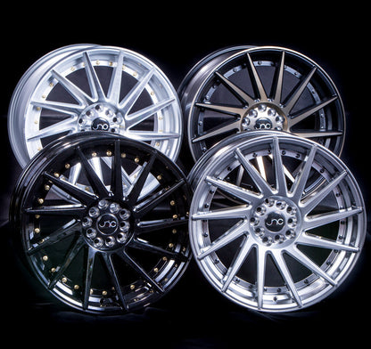 JNC051 Hyper Black/Black Rivets