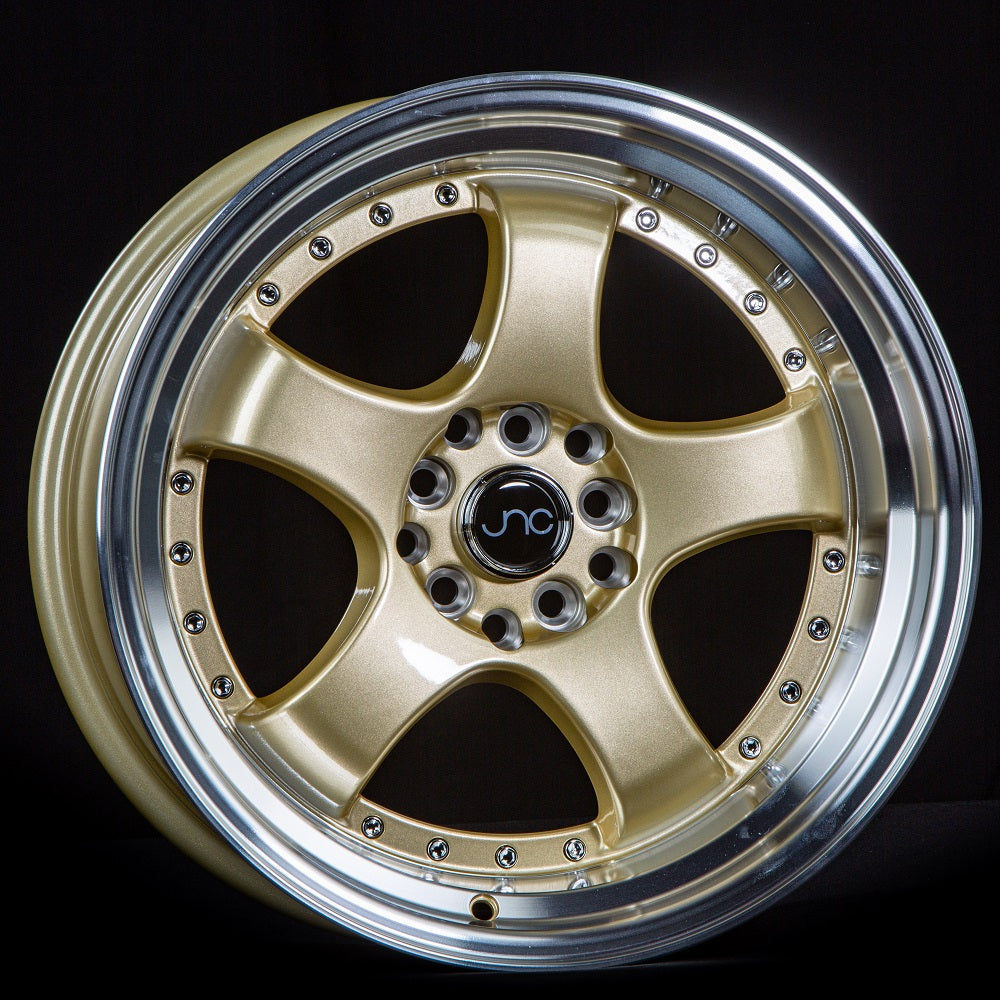 JNC017 Gold Machined Lip