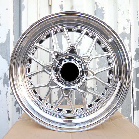 BBS RS2 Style Wheels White Chrome | BTS-3