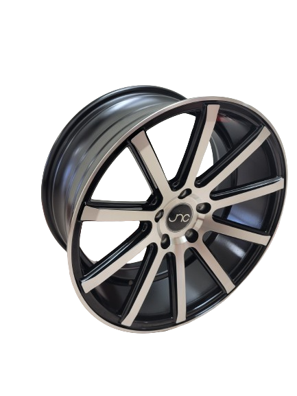 JNC024 Gloss Black Machined Face
