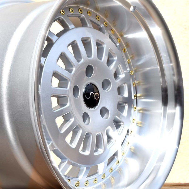 JNC046 Silver Machined Lip