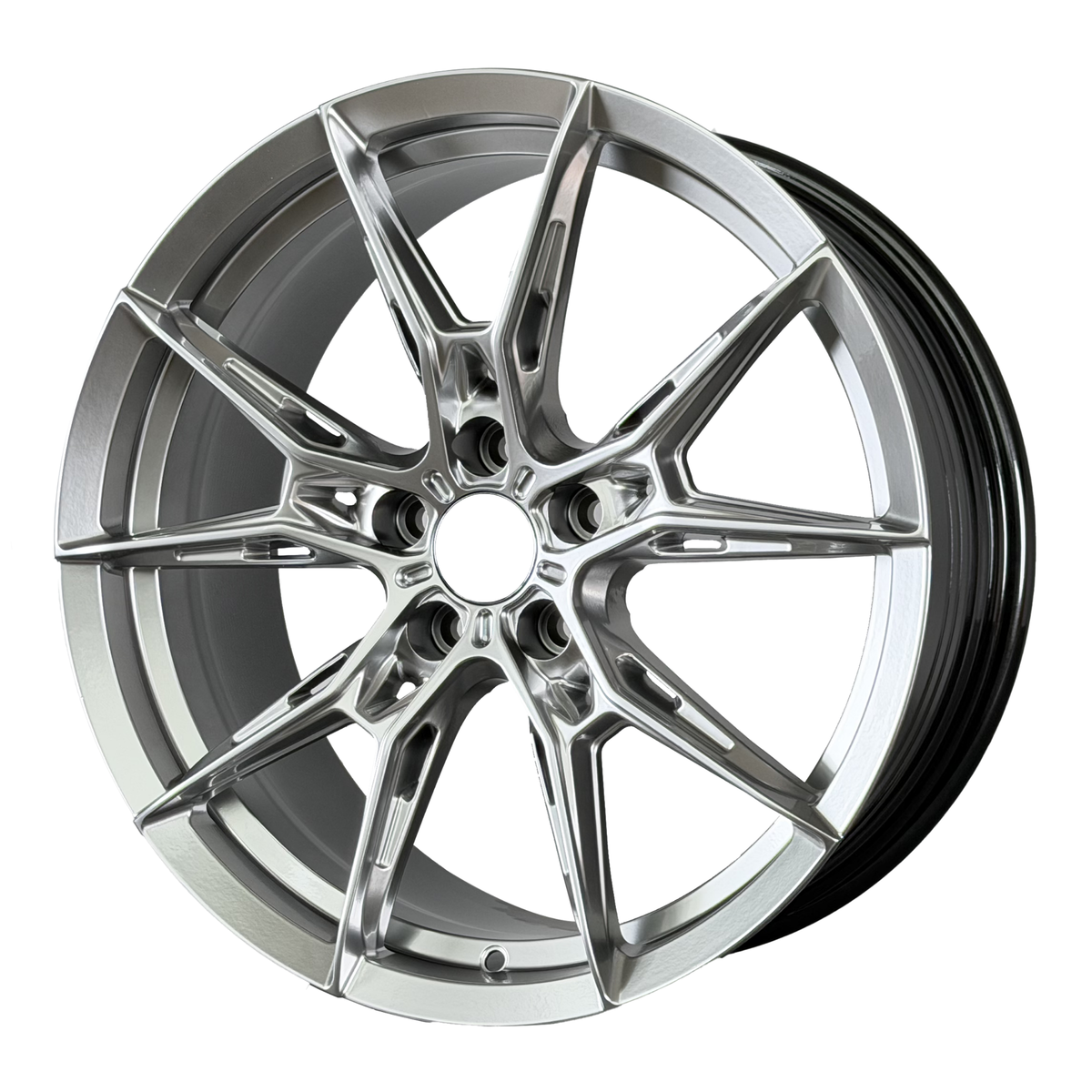 WF R.2 Style Wheels Hyper Black | RND-2
