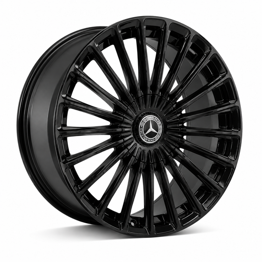 AMG 2025 TURBINE STYLE Style Wheels Gloss Black | MB04