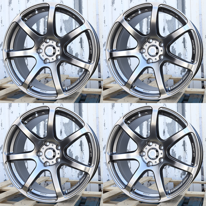 WORK T7R Style Wheels Hyper Black | WKS-5