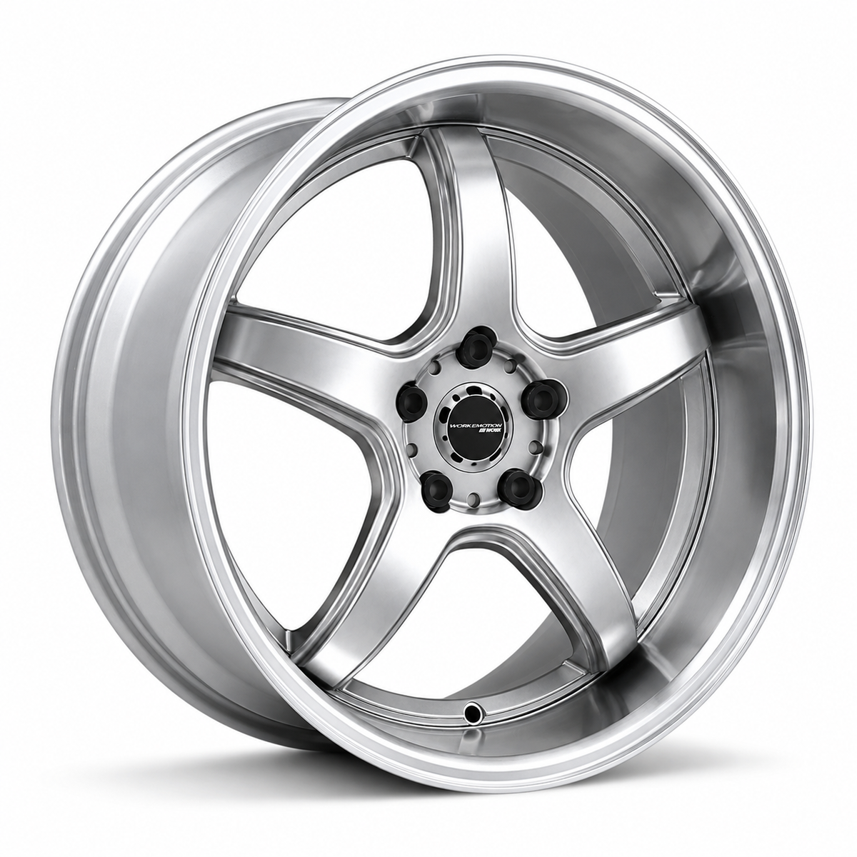WORK EMOTION T5R Style Wheels Hyper Black Machined Lip | WKS-6