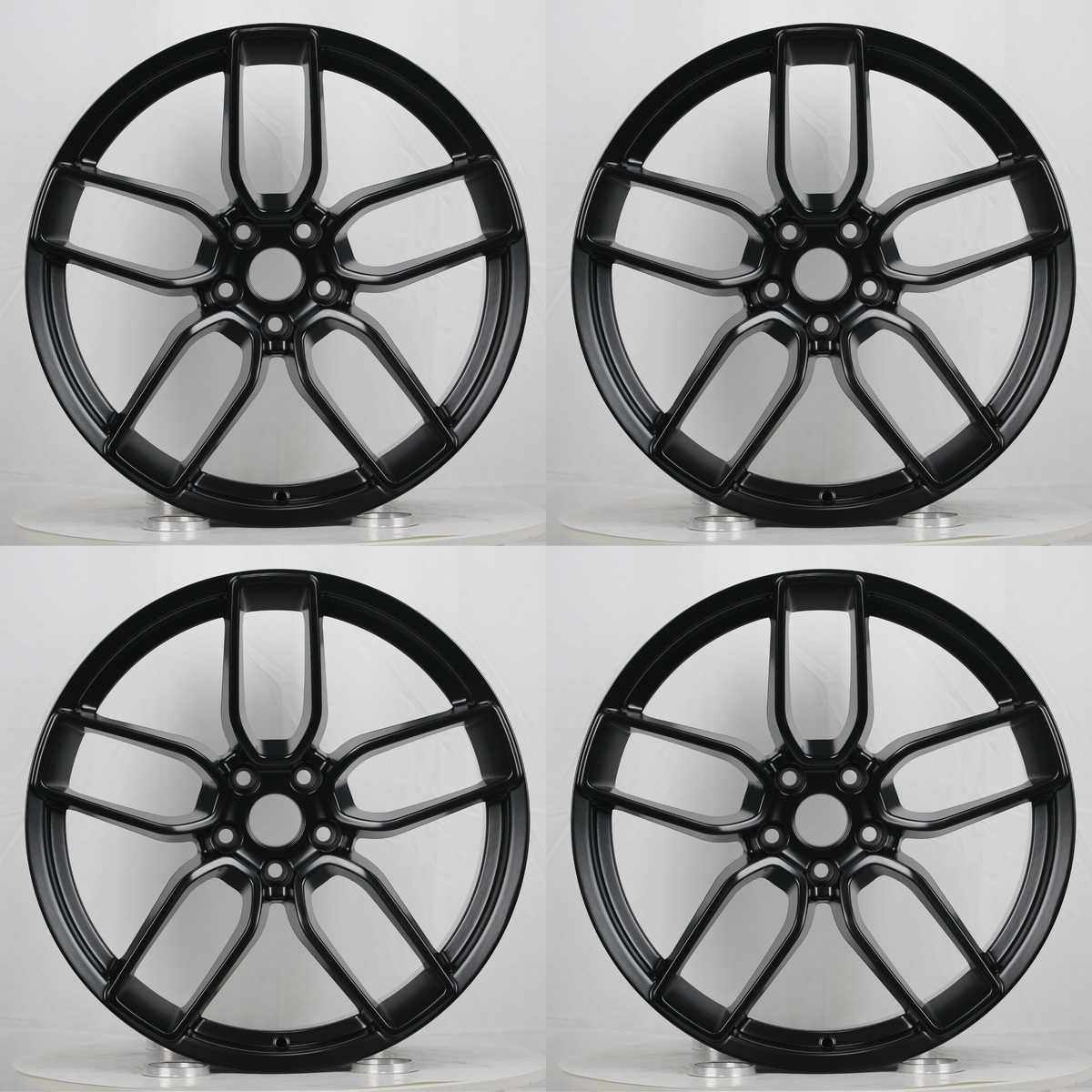 SRT Hellcat Style Wheels Matte Black | DG02