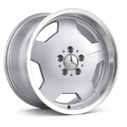 Monoblock Areo 2 Style Wheels Silver Machined Lip | MB02