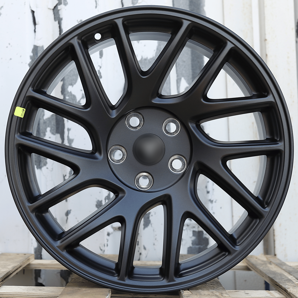 18" Charcoal Gray Photon Design Wheels 18X8.5 ET40 (5X114.3) Fits Tesla Model 3