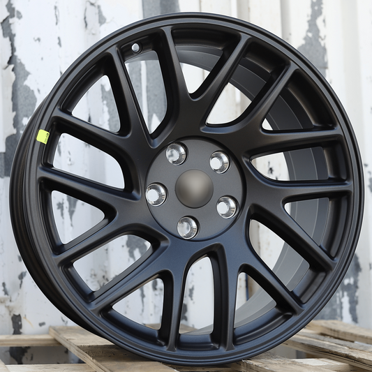 18" Charcoal Gray Photon Design Wheels 18X8.5 ET40 (5X114.3) Fits Tesla Model 3