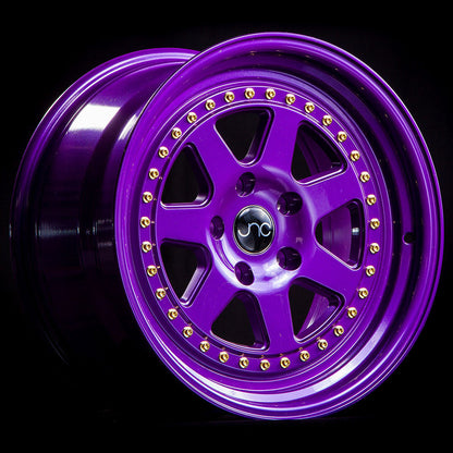 JNC048 CANDY PURPLE WITH GOLD RIVETS