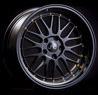JNC005 Black Gold Rivets