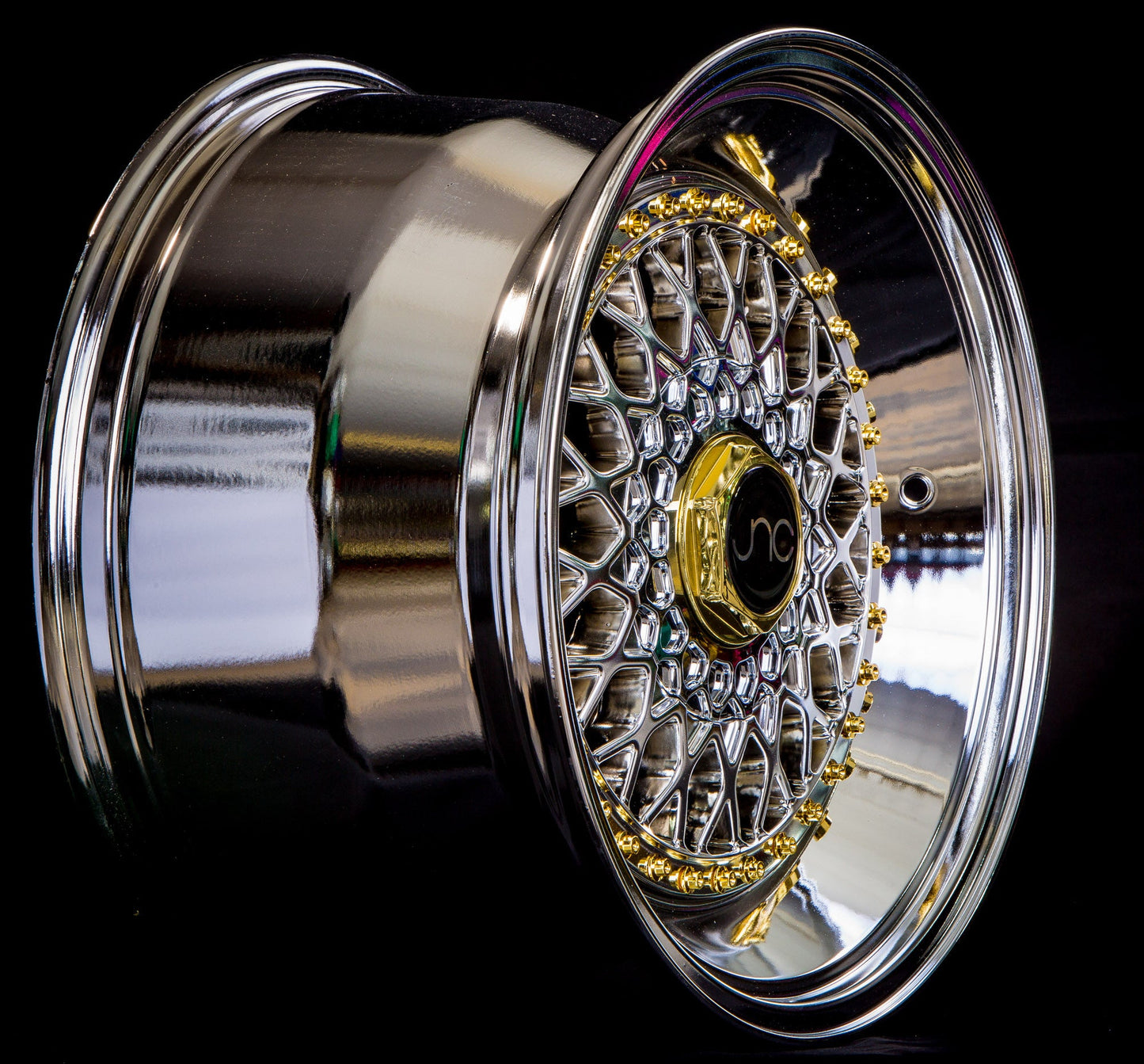 JNC004S Platinum Gold Rivets