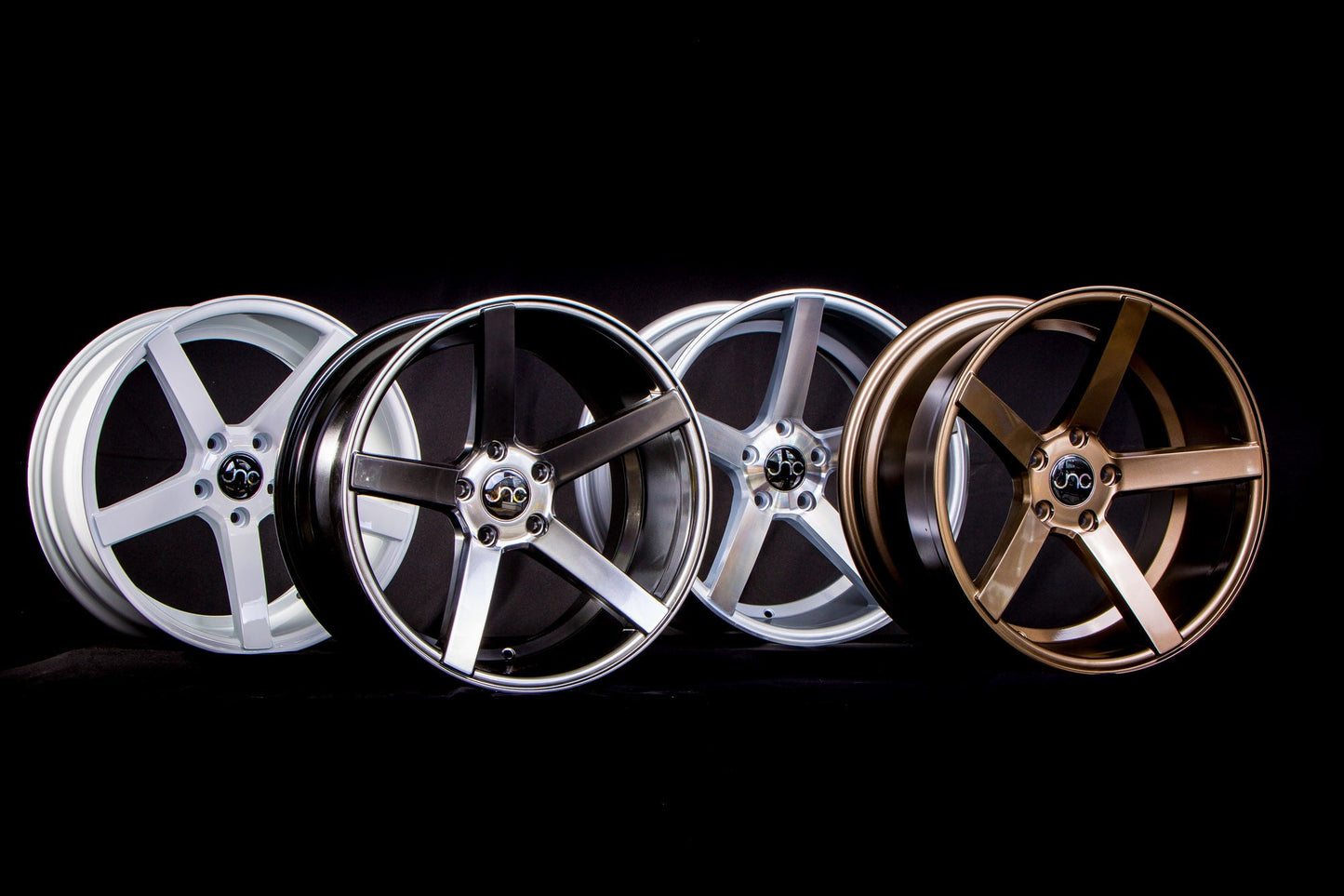 JNC026 Black Machined Face