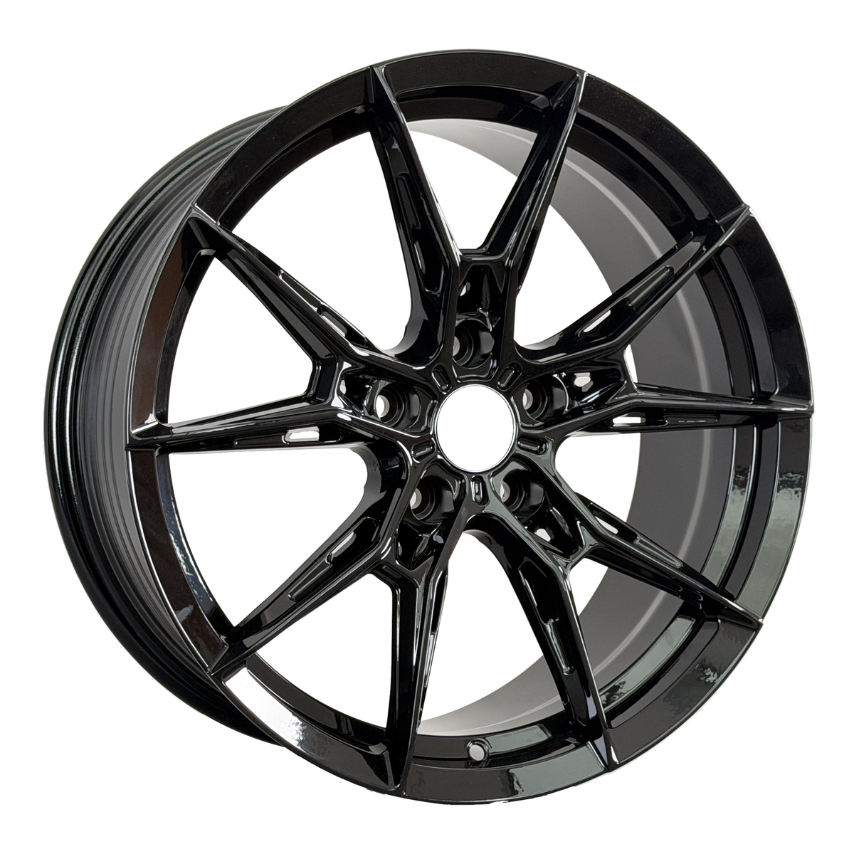 WF R.2 Style Wheels Black | RND-2