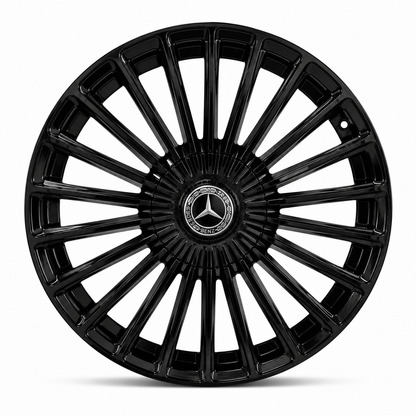 AMG 2025 TURBINE STYLE Style Wheels Gloss Black | MB04