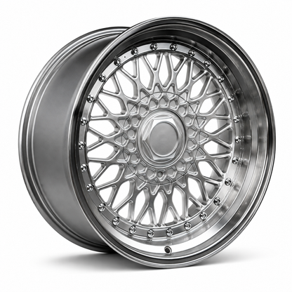 BBS SUPER RS Style Wheels Silver Machined Lip | BTS-5