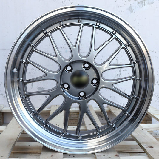 BBS LM Style Wheels Hyper Black Machined Lip | BTS-2