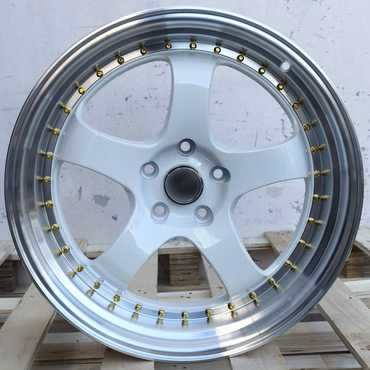 WORK MEISTER S1 Style Wheels White Machined Lip | WKS-2