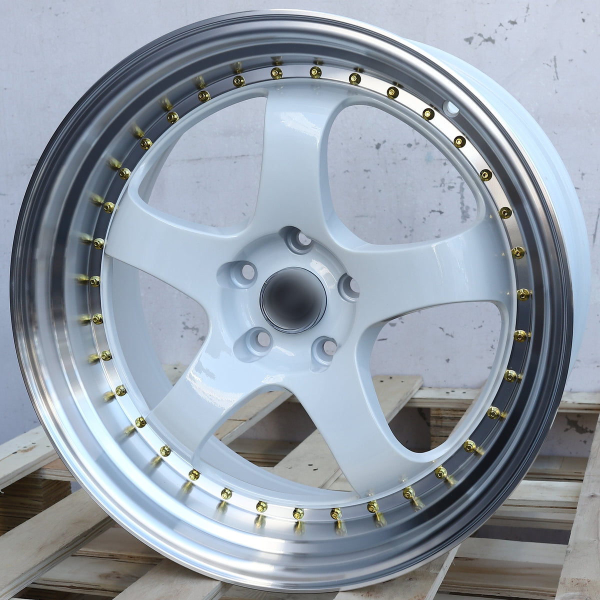 WORK MEISTER S1 Style Wheels White Machined Lip | WKS-2