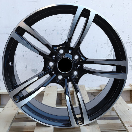 473 Style Wheels Black Machined Face | MS06
