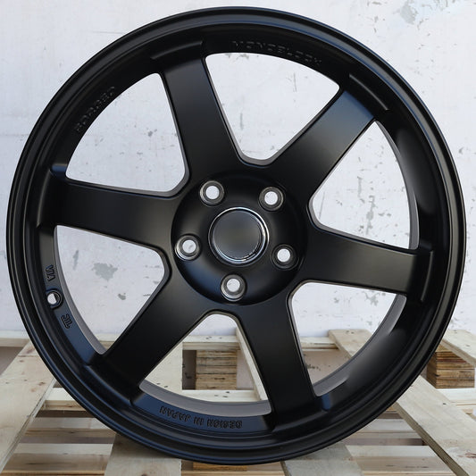 VOLK RAYS TE37 Style Wheels Matte Black | RA-1