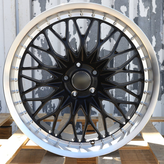 WORK VS-XV Style Wheels Matte Black Machined Lip | WKS-1