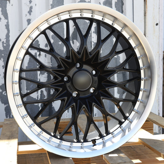 WORK VS-XV Style Wheels Matte Black Machined Lip | WKS-1