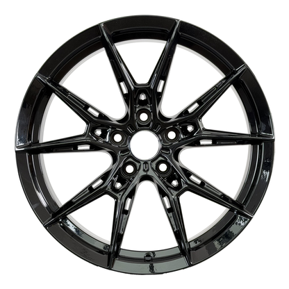 WF R.2 Style Wheels Black | RND-2