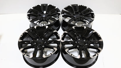 Sierra Yukon Style Wheels Matte Black | GM04