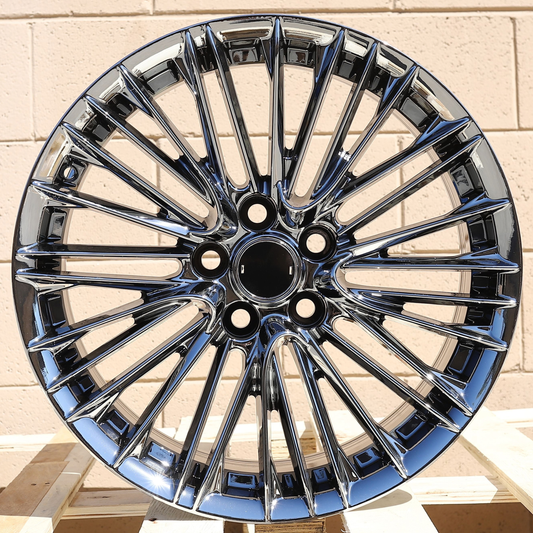 WALD F001 Style Wheels Black Chrome | LX02