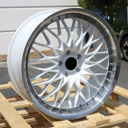 WORK VS-XV Style Wheels White Machined Lip | WKS-1